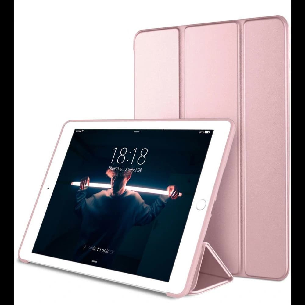 Etui Tech-Protect Smartcase Apple iPad 9.7 2017/2018 (5 și 6 generație) Rose Gold - 1