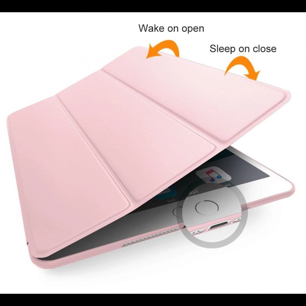 Etui Tech-Protect Smartcase Apple iPad 9.7 2017/2018 (5 și 6 generație) Rose Gold - 3