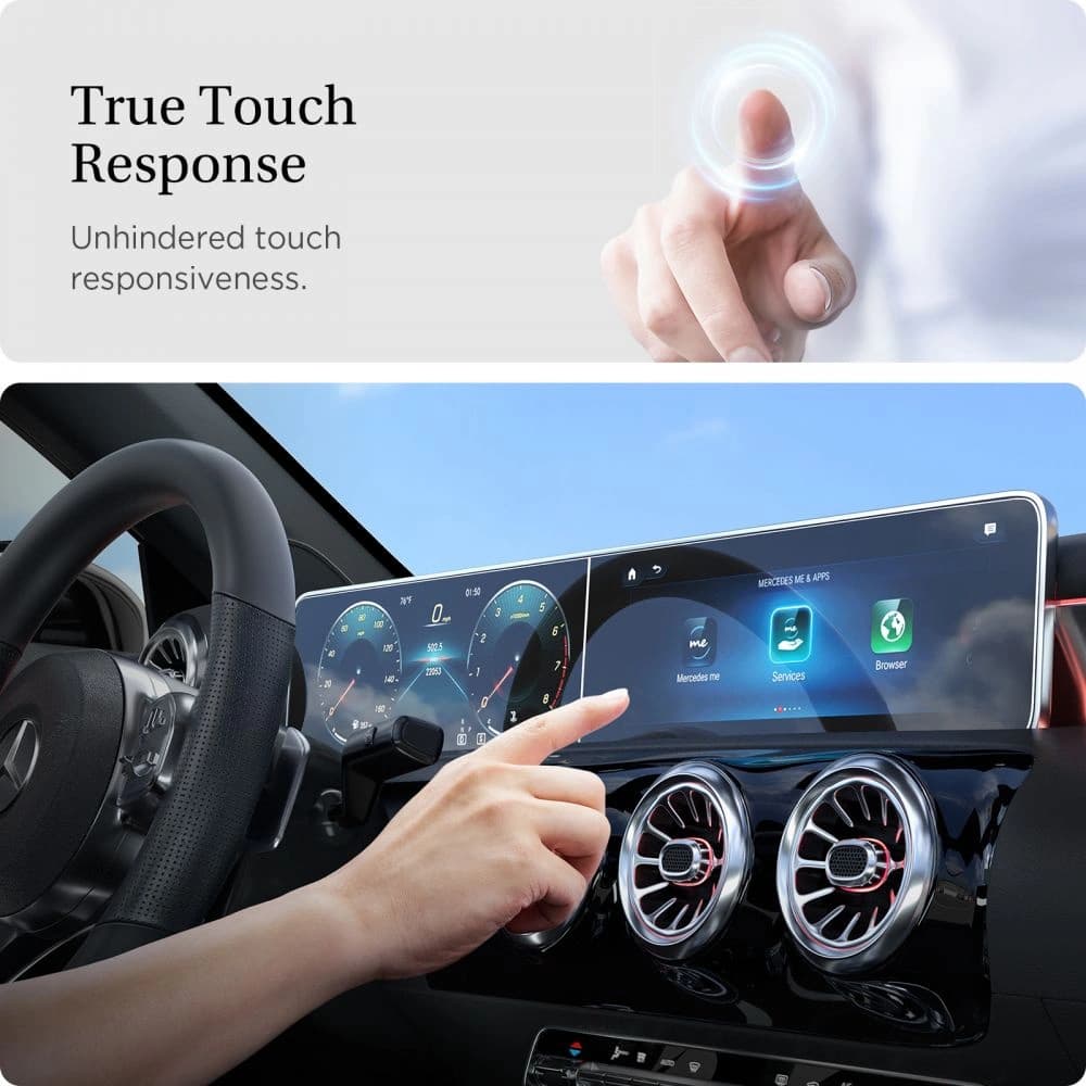 Tvrzené sklo Spigen GLAS.tR ez Fit Mercedes A-Class 2020/2021 - 4