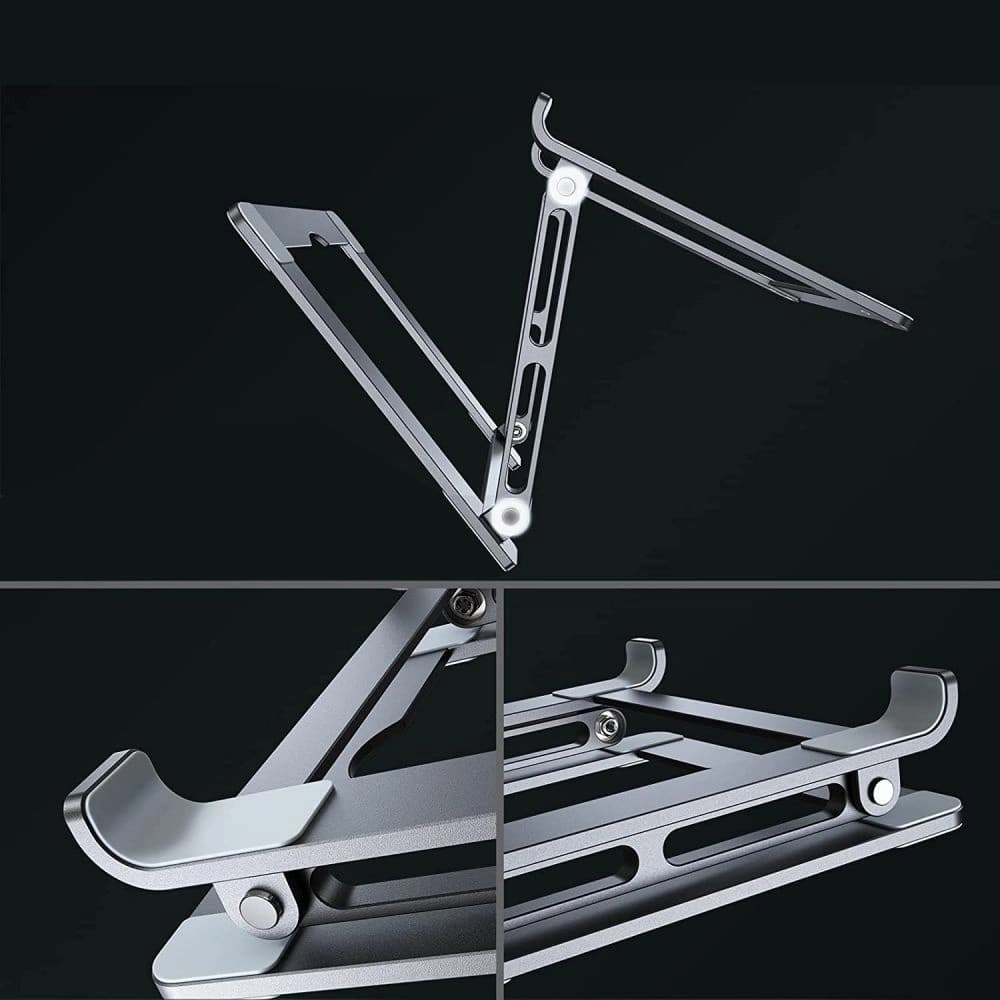 Suport pentru laptop Tech-Protect Prodesk Stand Universal pentru Laptop Silver - 3