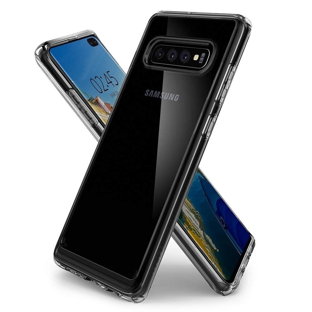 Case Spigen Ultra Hybrid Samsung Galaxy S10 Plus Clear - 5