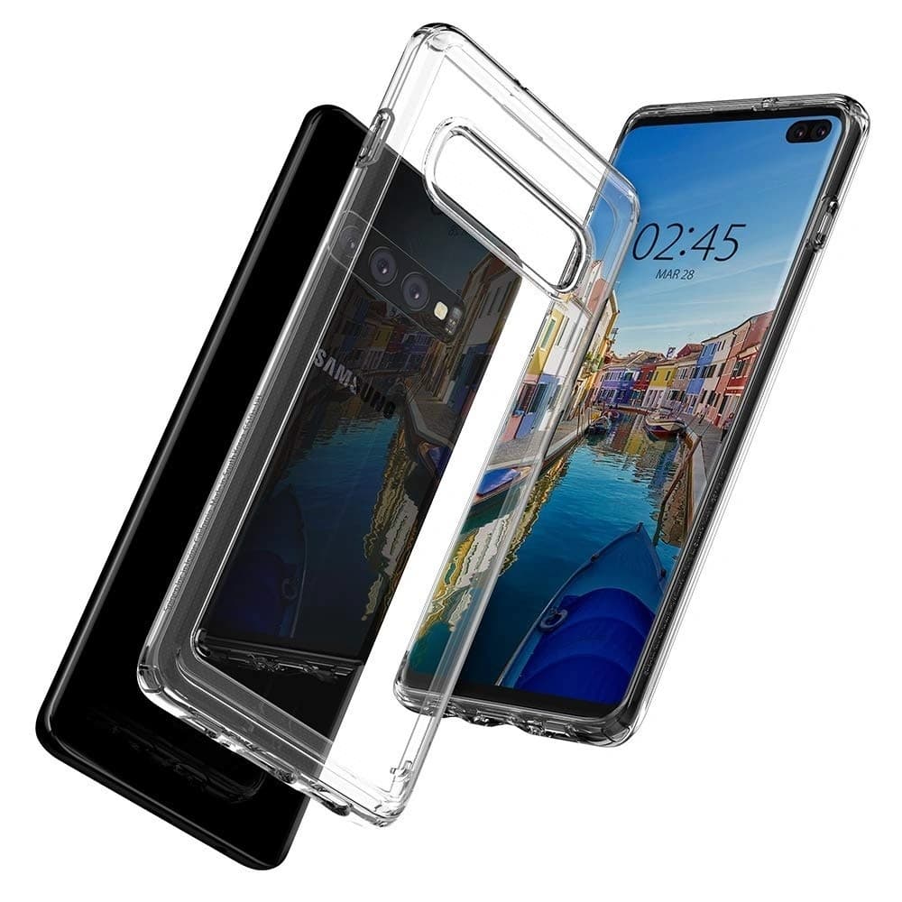 Case Spigen Ultra Hybrid Samsung Galaxy S10 Plus Clear - 6