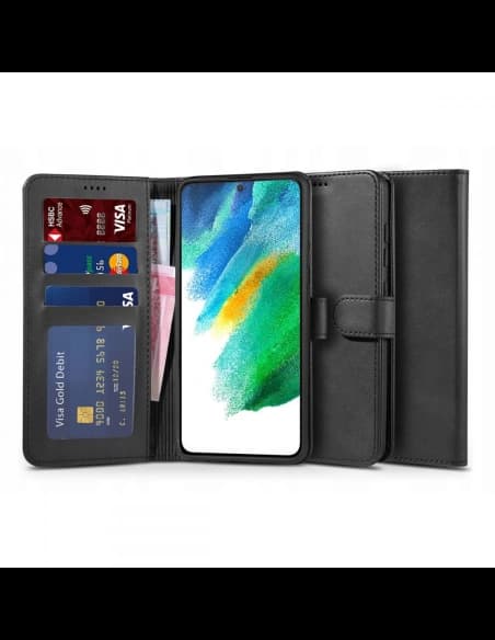 Tech-Protect Wallet Samsung Galaxy S21 FE Black