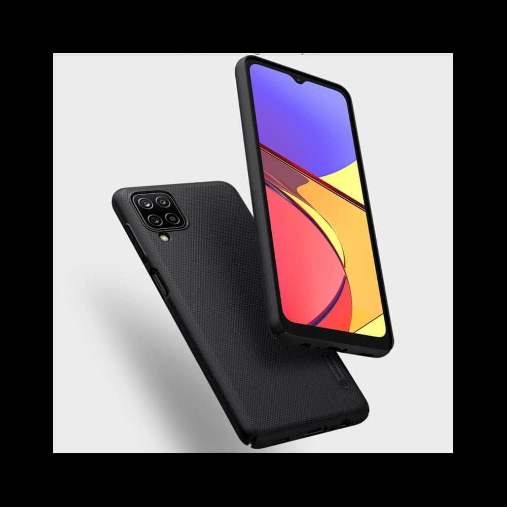 Etui Nillkin Super Frosted Shield Samsung Galaxy A12 Negru - 2