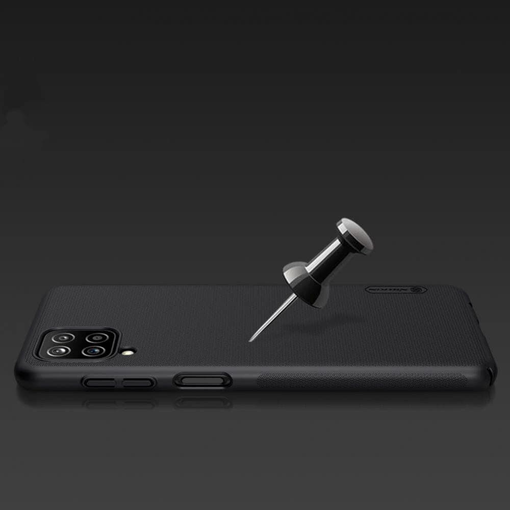 Etui Nillkin Super Frosted Shield Samsung Galaxy A12 Negru - 4