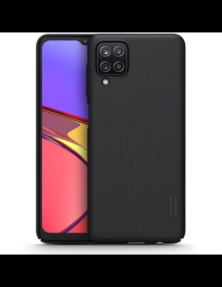 Nillkin Samsung Tasche Super Frosted Shield Galaxy A12 Schwarz
