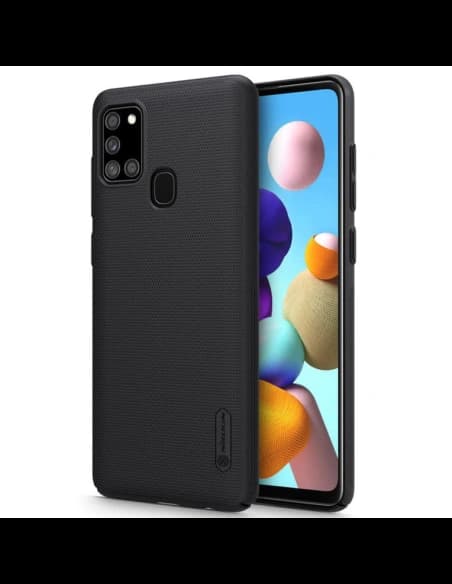 Nillkin Samsung Tasche Super Frosted Shield Galaxy A21s Schwarz