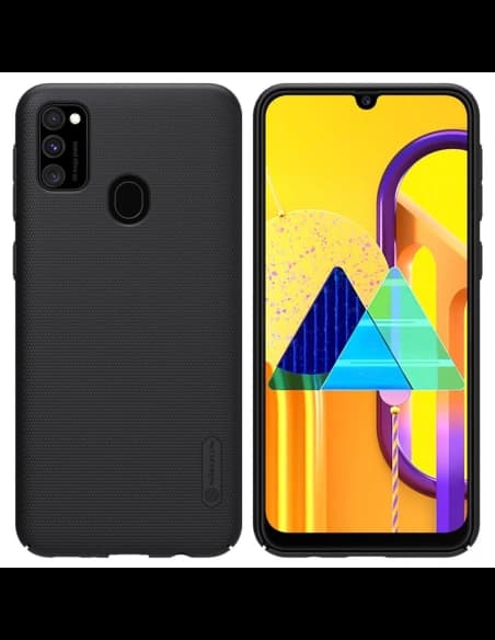 Etui Nillkin Super Frosted Shield Samsung Galaxy M30s/M21 Černé