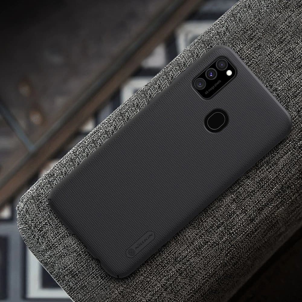 Etui Nillkin Super Frosted Shield Samsung Galaxy M30s/M21 Černé - 9
