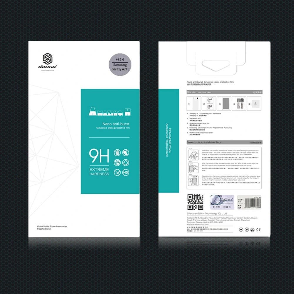 Nillkin Samsung Gehärtetes Glas Amazing H Galaxy A21s - 12