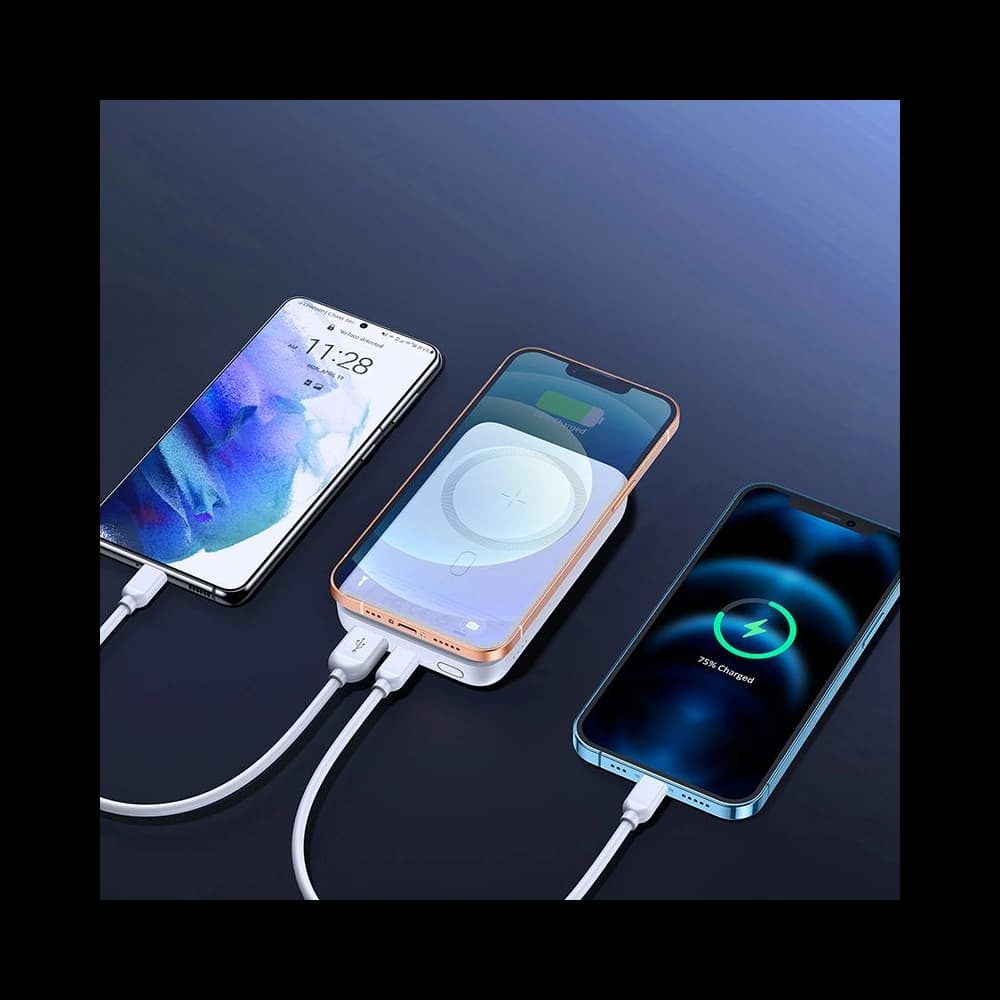 Powerbank Joyroom JR-W020 Magnetic MagSafe Wireless 10000mah Black - 5