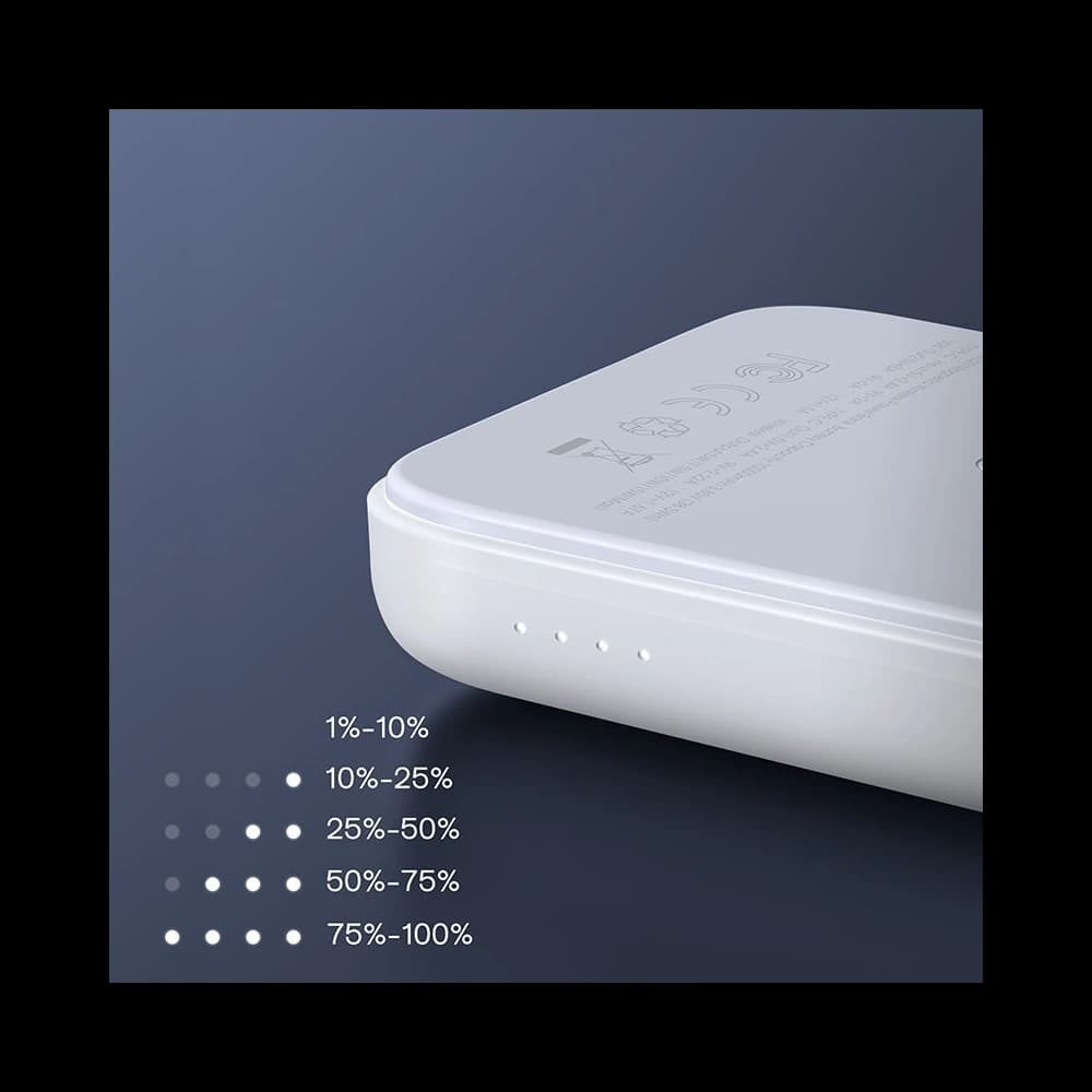 Powerbank Joyroom JR-W020 Magnetic MagSafe Wireless 10000mah Black - 7