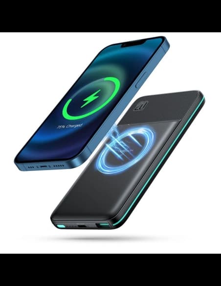 Powerbank s indukčním nabíjením Joyroom JR-W040 Magnetic MagSafe Power Bank 10000mah Černý