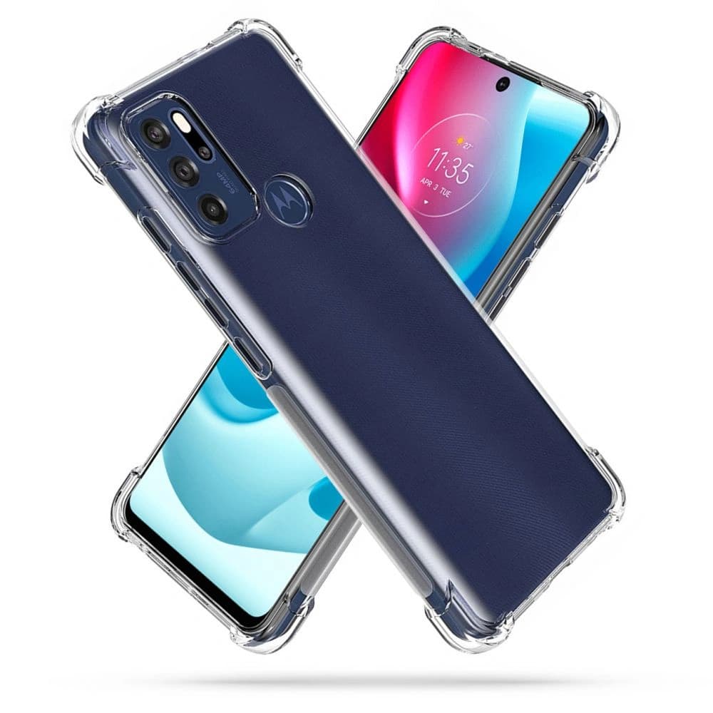 Tech-Protect Gehäuse Flexair Pro Motorola Moto G60s Klar