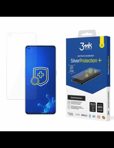 Antimikrobielle Schutzfolie 3MK Silver Protect+ Realme GT 2 Pro