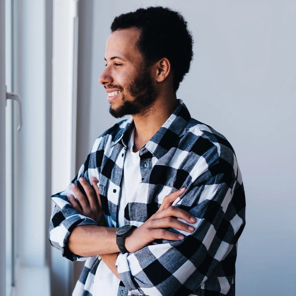 Spigen Rugged Band Samsung Galaxy Watch 4/Watch Active 2/Huawei Watch GT 2 42mm Matt Schwarz - 12