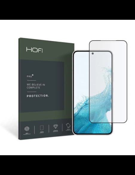 Gehärtetes Glas Hofi Glass Pro+ Samsung Galaxy S22 Schwarz