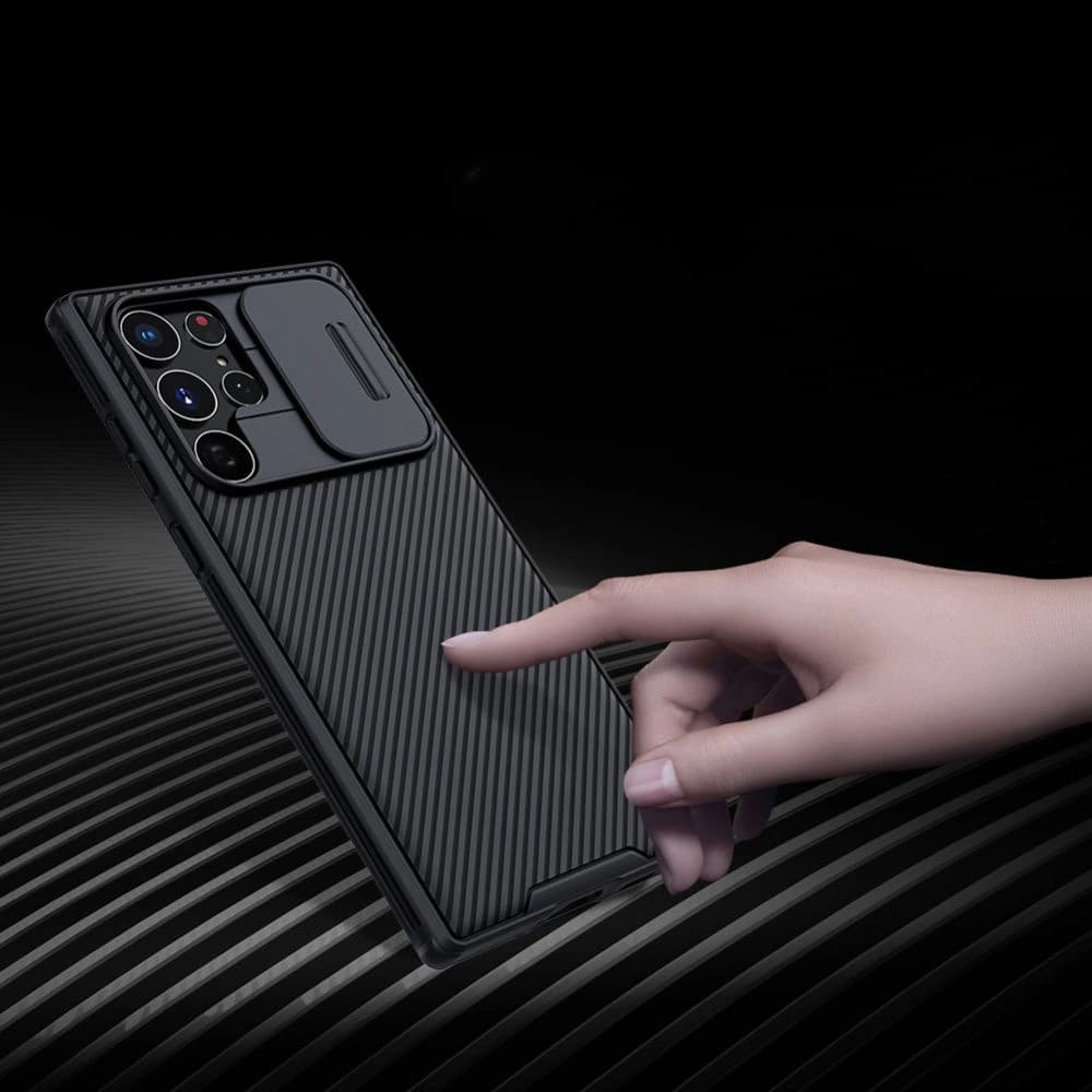 Etui Nillkin Camshield Pro Samsung Galaxy S22 Ultra Černé - 2