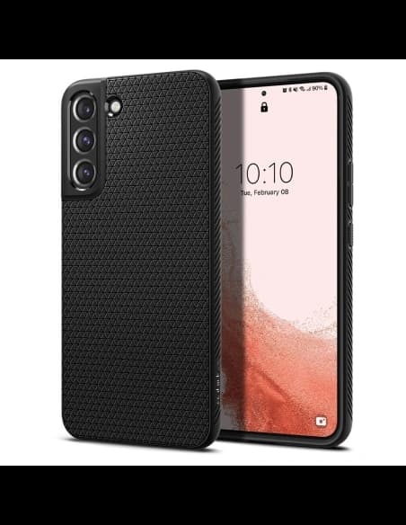 Case Spigen Liquid Air Samsung Galaxy S22 Matt Schwarz
