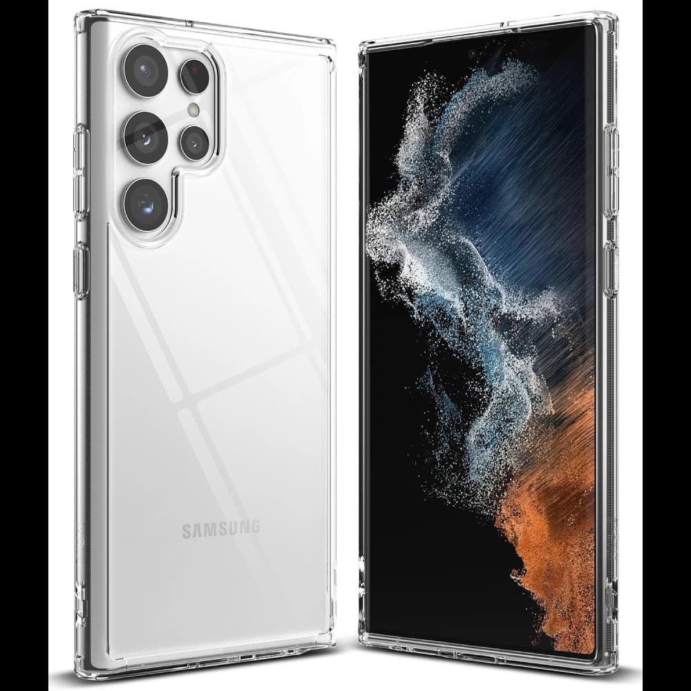 Case Ringke Fusion Samsung Galaxy S22 Ultra Klar - 1
