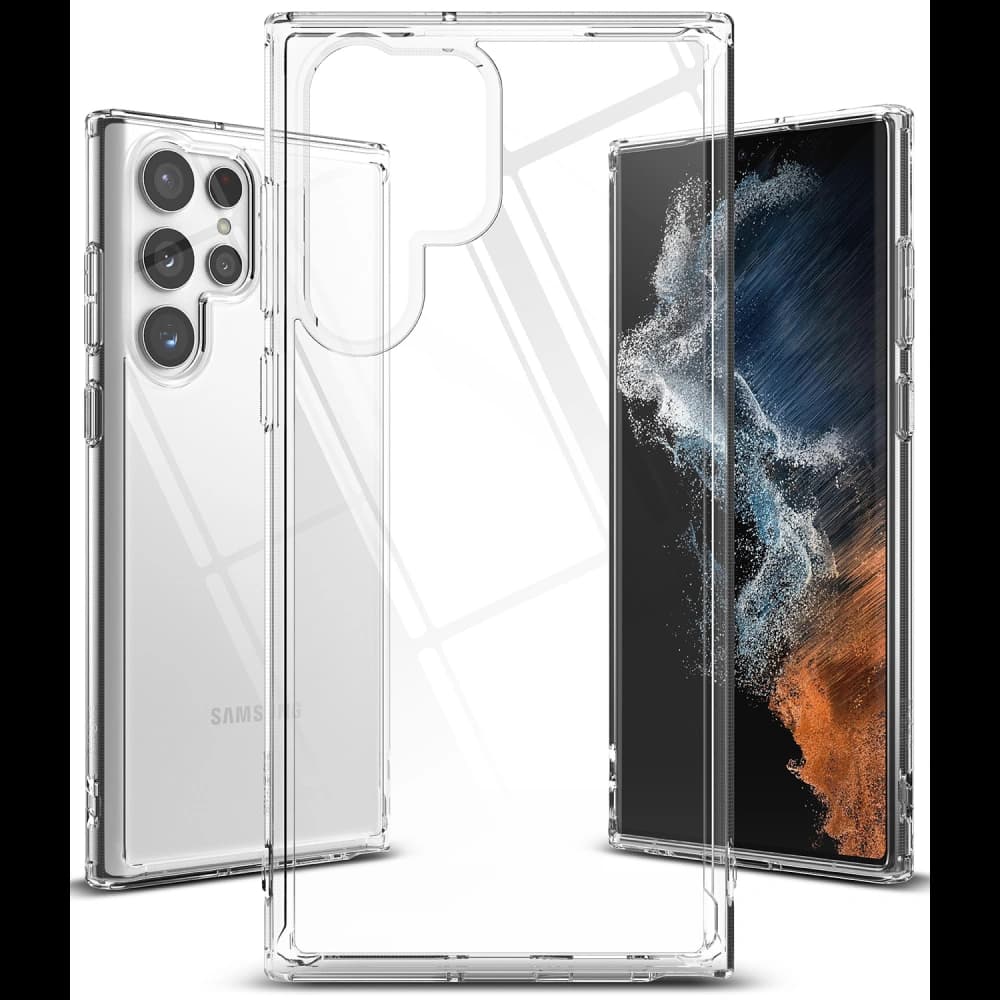 Case Ringke Fusion Samsung Galaxy S22 Ultra Klar - 2