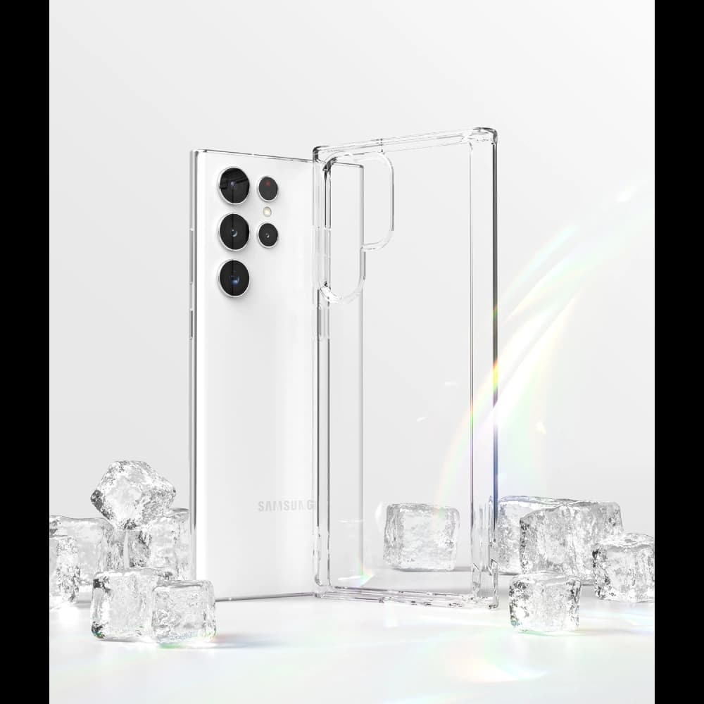 Case Ringke Fusion Samsung Galaxy S22 Ultra Klar - 3