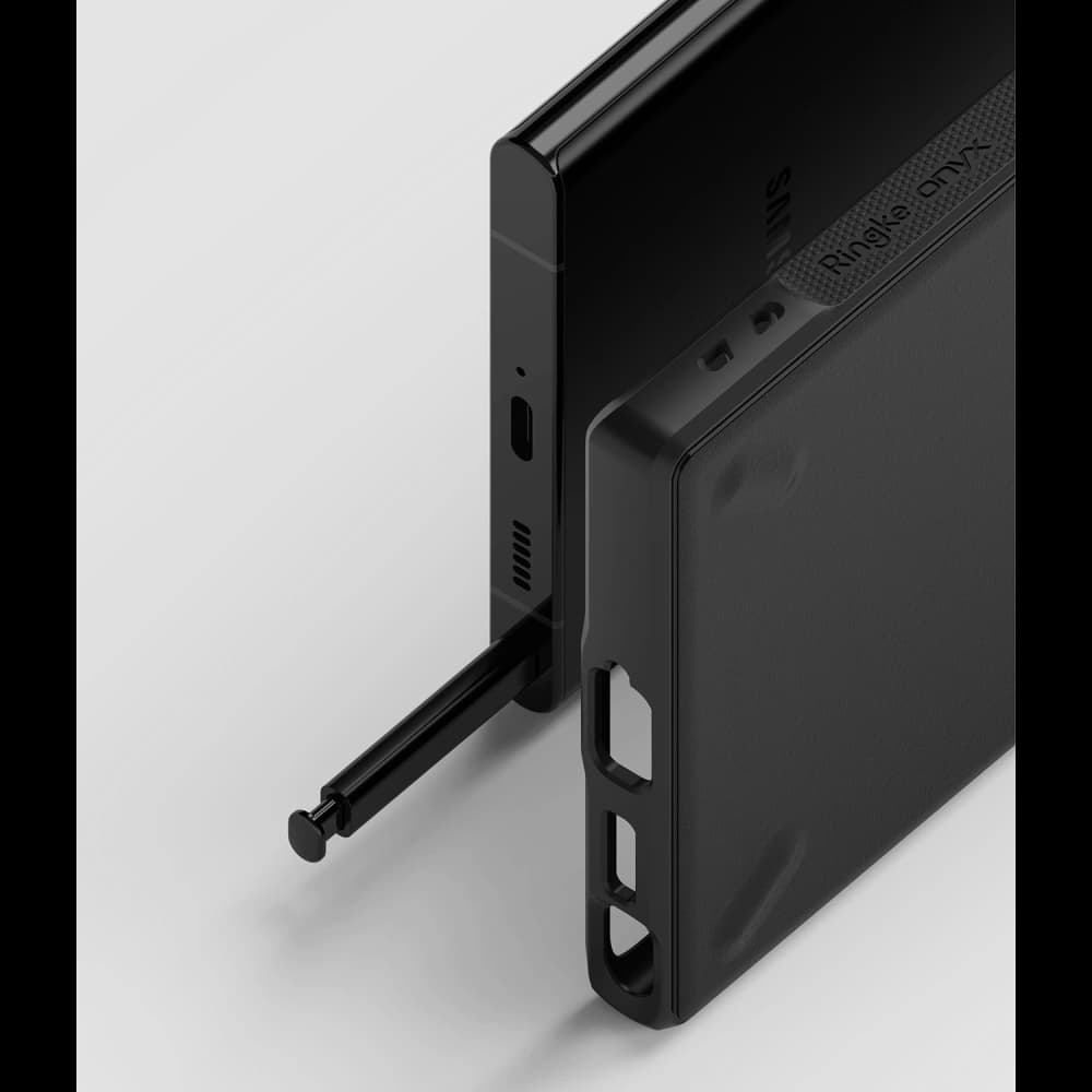 Etui Ringke Onyx Samsung Galaxy S22 Ultra Fekete - 6