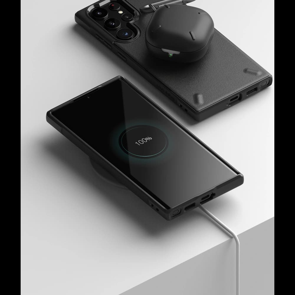 Etui Ringke Onyx Samsung Galaxy S22 Ultra Fekete - 7