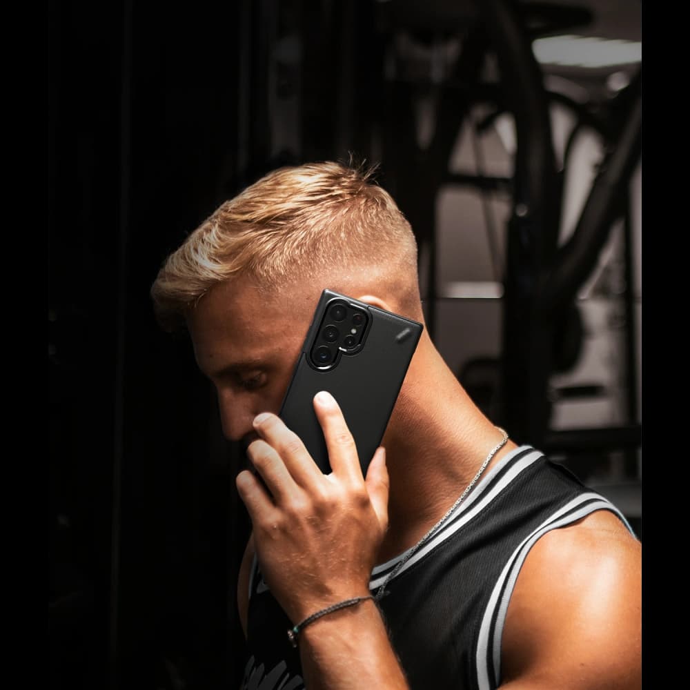 Etui Ringke Onyx Samsung Galaxy S22 Ultra Fekete - 9