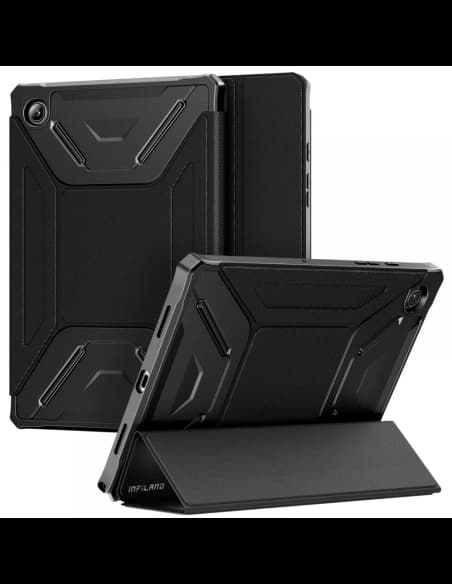 Etui Infiland Rugged Folio Samsung Galaxy Tab A8 10.5 Fekete
