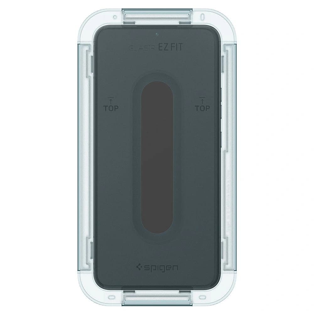 Gehärtetes Glas Spigen GLAS.tR ez Fit Samsung Galaxy S22 [2 PACK] - 4