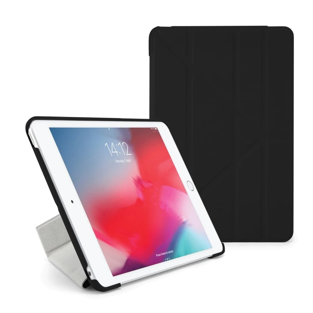 Etui Pipetto Origami No1 Original PC Apple iPad mini 7.9 2015/2019 (4. és 5. generáció) (fekete)