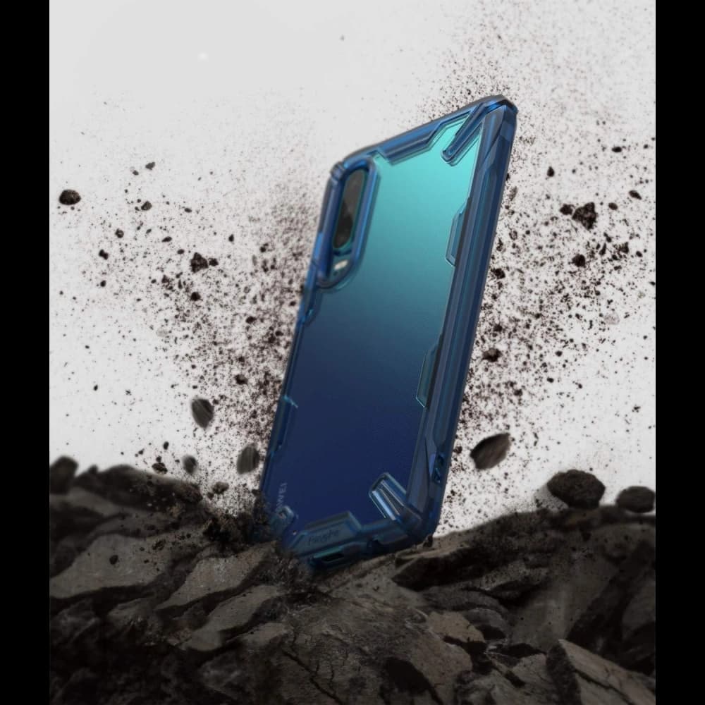 Ringke Fusion-X Huawei P30 Pro Space Blue - 5