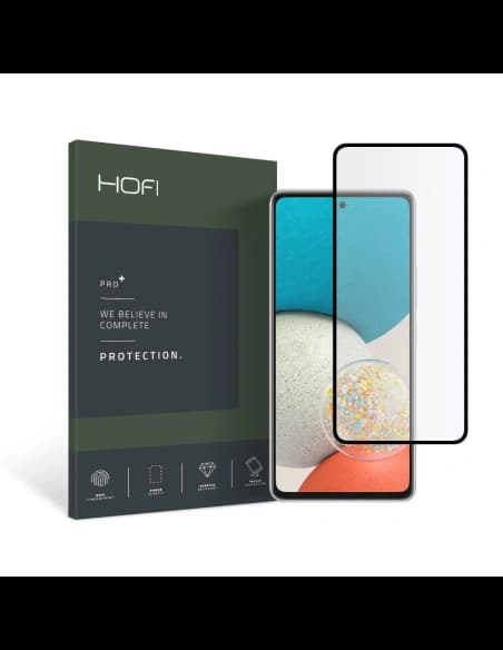 Gehärtetes Glas Hofi Glass Pro+ Samsung Galaxy A53 5G Schwarz