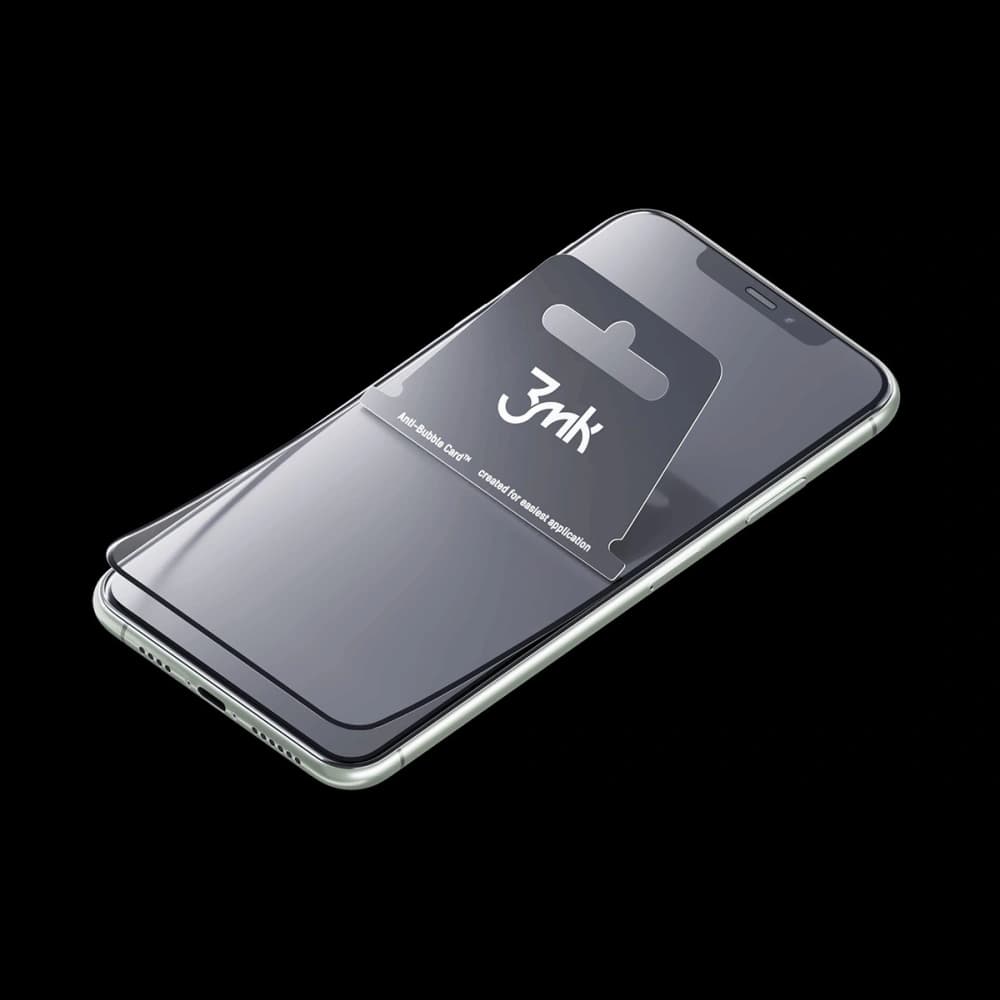 3MK NeoGlass Redmi Note 9 Pro 5G black - 7