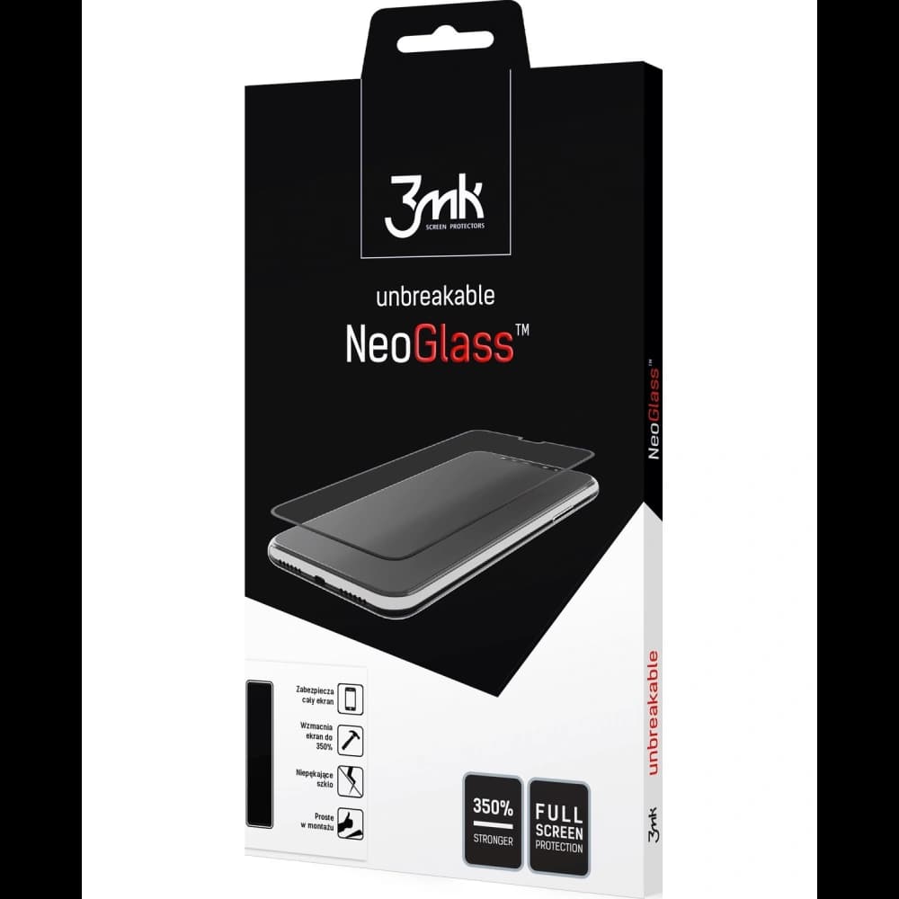 3MK NeoGlass Redmi Note 9 Pro 5G black - 1
