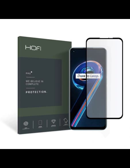 Gehärtetes Glas Hofi Glass Pro+ Realme 9 Pro / OnePlus Nord CE 2 Lite 5G Schwarz