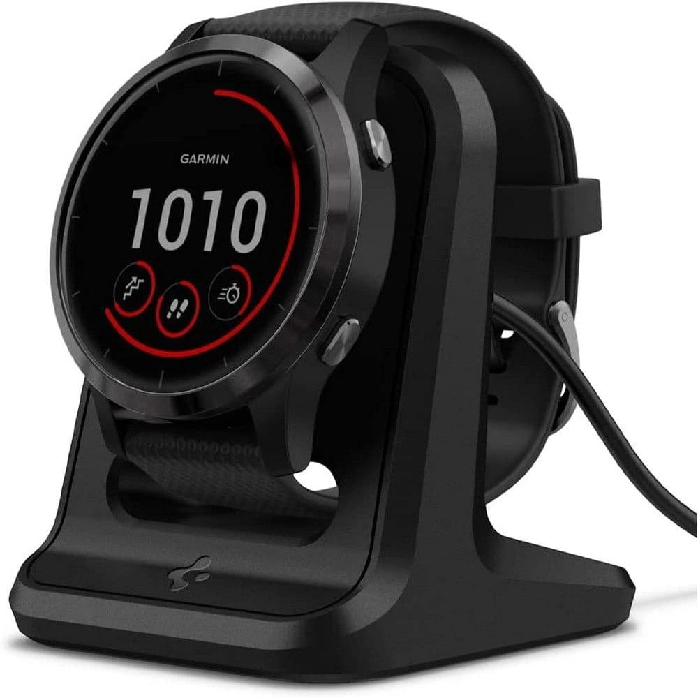 Spigen S390 Garmin Watch Stand Black - 1