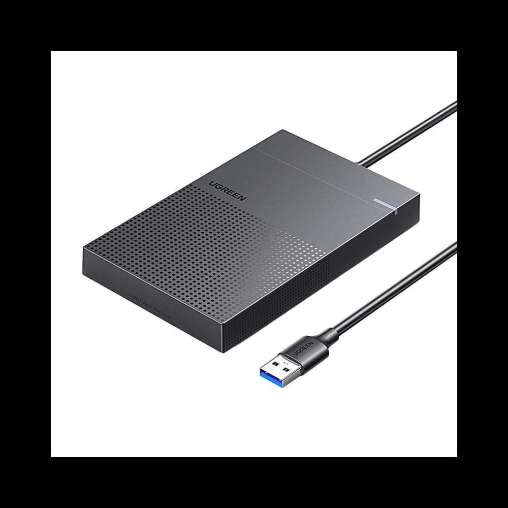 Externí pouzdro pro HDD/SSD 2,5" UGREEN CM471, USB-A 3.2 Gen 1 5Gbps (černé) - 1