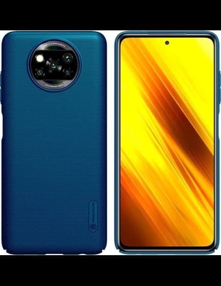 Etui Nillkin Super Shield POCO X3 Pro Peacock Blue