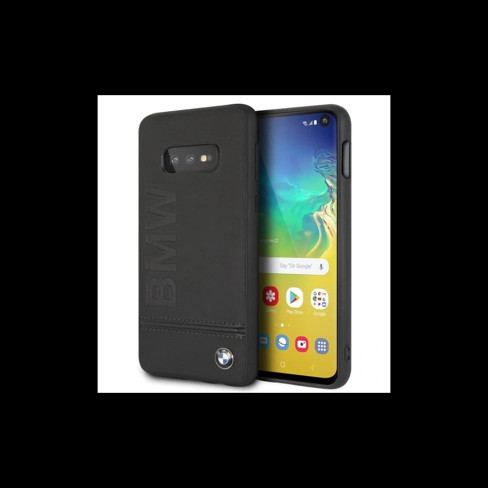 Case BMW BMHCS10LLLSB Samsung Galaxy S10e schwarz/black Signature