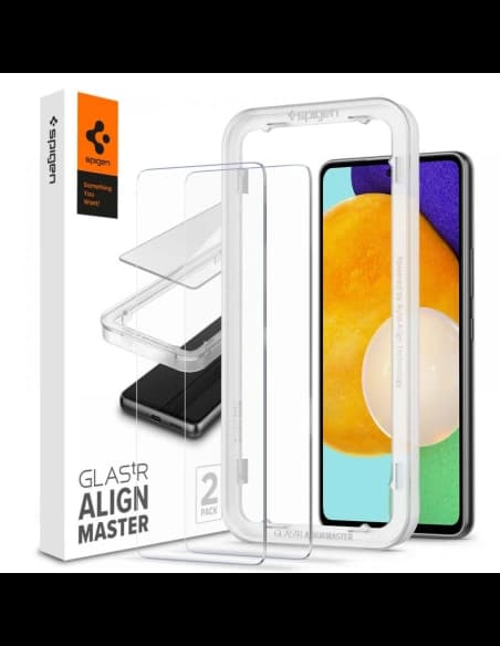 Gehärtetes Glas Spigen GLAS.tR Slim AlignMaster Samsung Galaxy A53 5G [2 PACK]