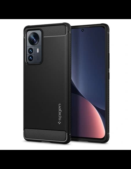 Case Spigen Rugged Armor Xiaomi 12 Pro Matt Schwarz