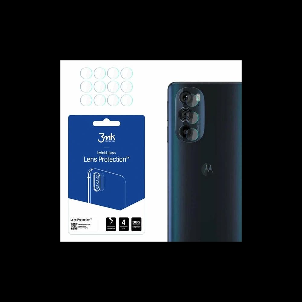 3MK Lens Protection Motorola Edge 30 Pro  [4 PACK] - 1