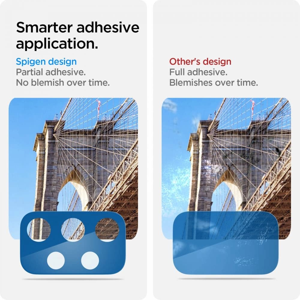 Edzett üveg Spigen Optik Kamera Lencse Samsung Galaxy A33 5G/A53 5G/A73 5G Fekete [2 PACK] - 6