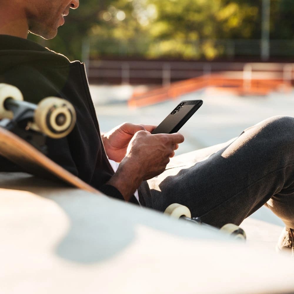 Etui Spigen Rugged Armor Samsung Galaxy A13 LTE Matt Fekete - 14