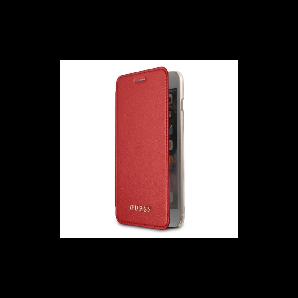 Etui Guess GUFLBKP7LIGLTRE Apple iPhone 8/7 Plus červená/book Iridescent - 2
