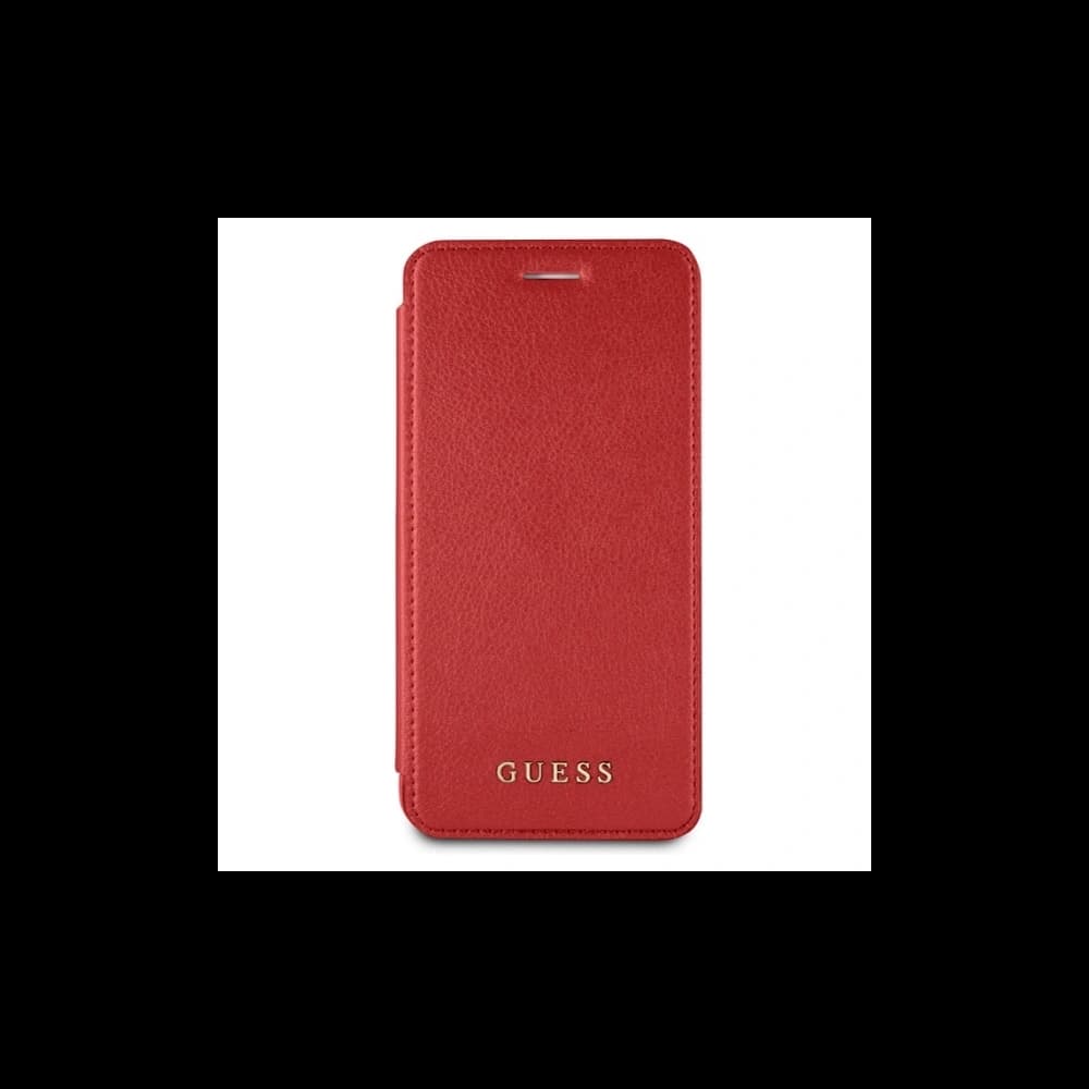 Etui Guess GUFLBKP7LIGLTRE Apple iPhone 8/7 Plus červená/book Iridescent - 3