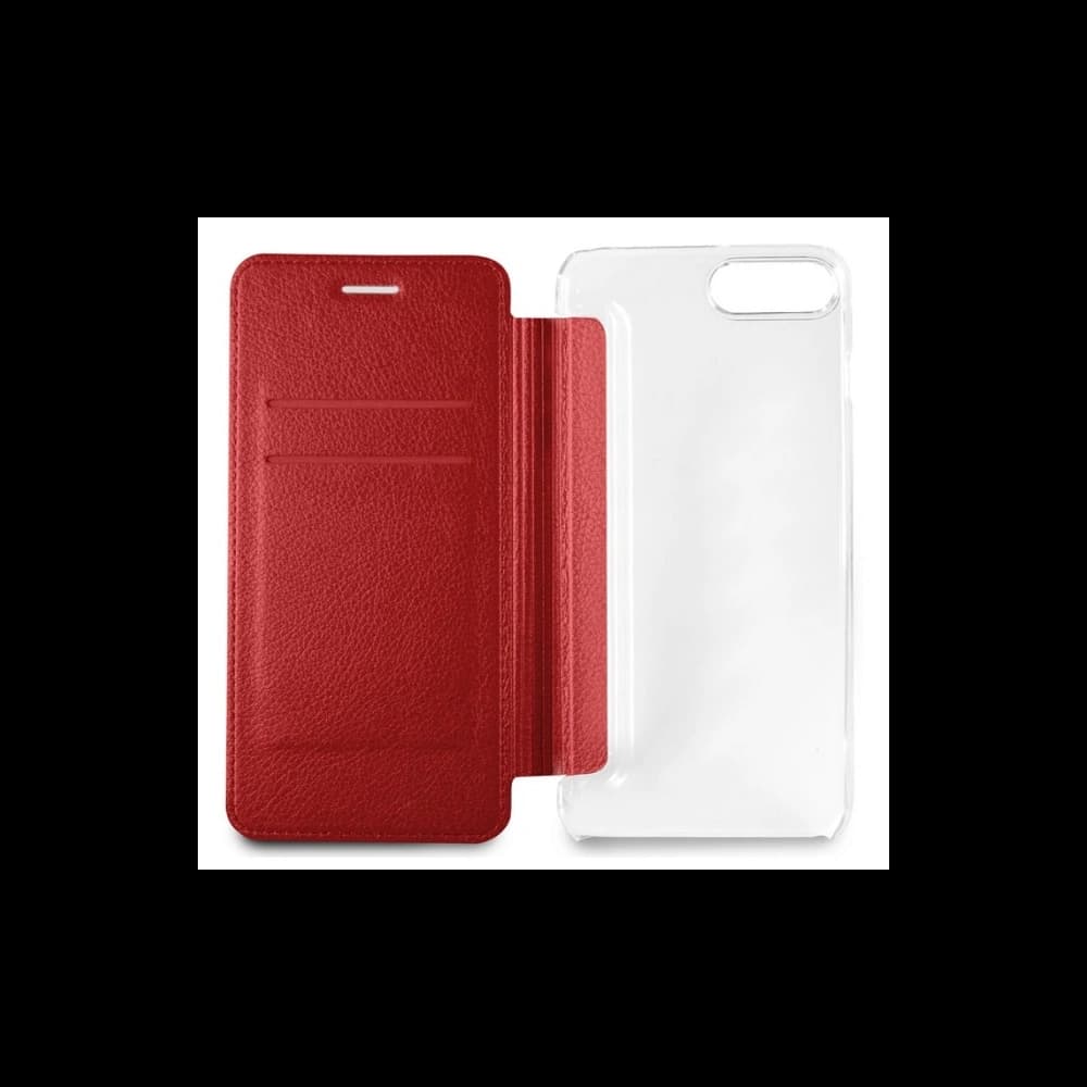 Etui Guess GUFLBKP7LIGLTRE Apple iPhone 8/7 Plus červená/book Iridescent - 6
