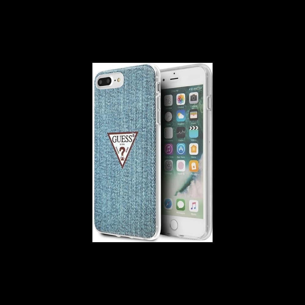 Etui Guess GUHCI8LPCUJULLB Apple iPhone 8/7 Plus modré/light blue hardcase Jeans Collection